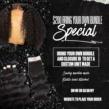 Load image into Gallery viewer, Custom Machine Made Wig Making (Miami)