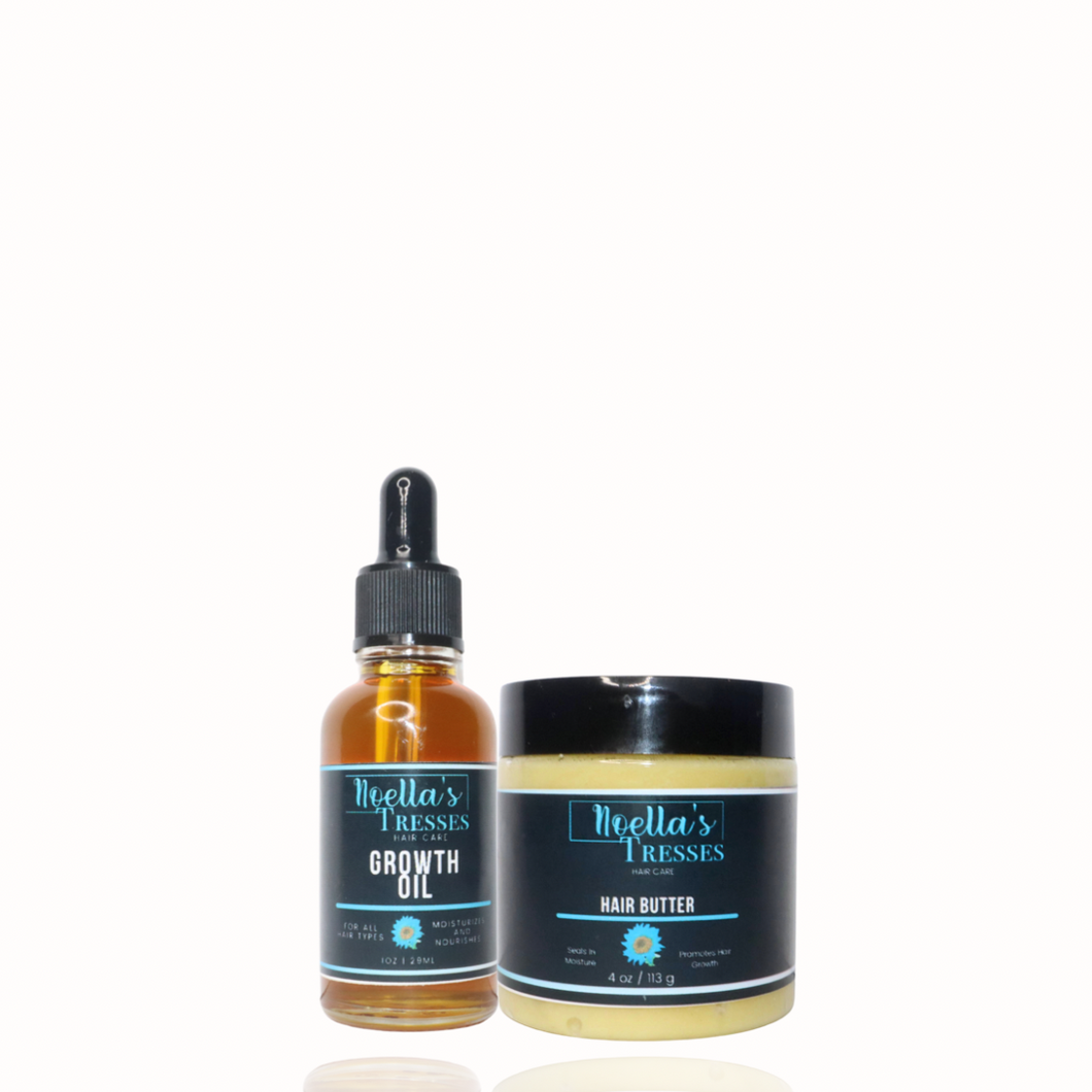 Hair Butter and Growth Oil Bundle